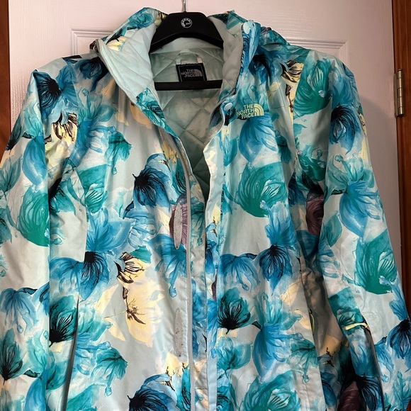 North Face Women's Floral ski jacket XL